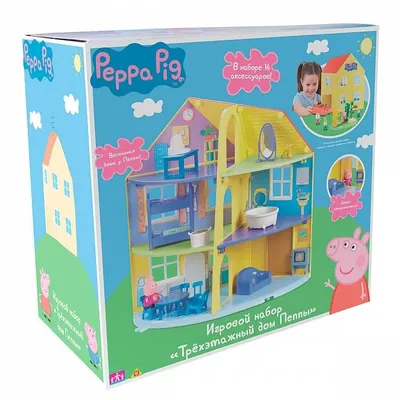Игровой набор Peppa Pig \"Дом Пеппы\" - «Качество немного расстроило. Хотя  ребенок конечно в восторге.» | отзывы