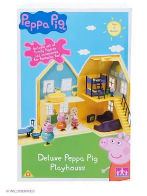 Игровой набор Peppa - ДОМ ПЕППЫ ДЕЛЮКС (домик с мебелью, фигурка Пеппы)  06865 (ID#1010566675), цена: 899 ₴, купить на Prom.ua