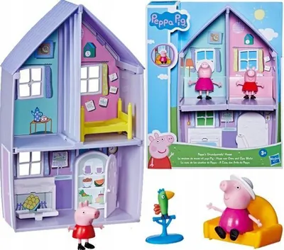 Набор игровой Peppa Pig Большой дом свинки Пеппы F24025L0 купить по цене  999 ₽ в интернет-магазине Детский мир