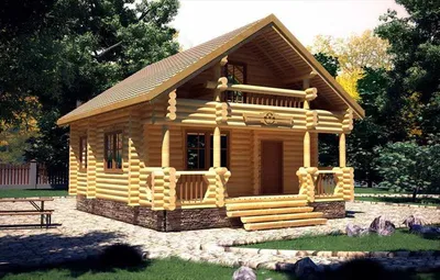 Деревянные дома из бревна: трещины бревна. Мифы и рекомендации