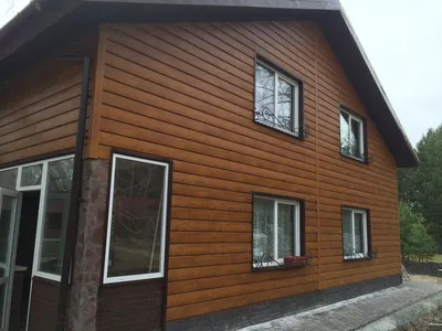 Внешняя отделка деревянного дома блокхаусом, цена в Москве