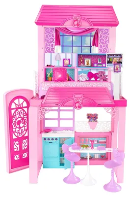Деревянный домик Барби - My Dream Mansion - Особняк мечты, с мебелью 13  элементов от KidKraft, 65082_KE - купить в интернет-магазине ToyWay