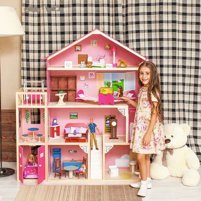 Набор для творчества \"Кукольный домик Barbie\" купить по цене 2499 ₽ в  интернет-магазине KazanExpress