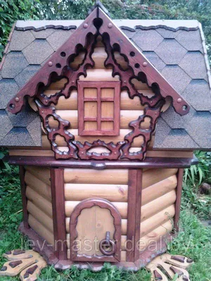 Кукольный домик Теремок Лайт фанера: 3 мм 3310269 - купить в DeluxDom, цена  на Мегамаркет