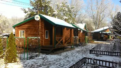Деревенский дом зимой (90 фото) - 90 фото