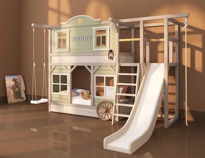Игровой детский домик из кедра размером 2х3,5 метра по цене 255000 рублей