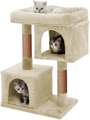 Домик для кошки \"Два входа люкс\" | когтеточки - домики для кошек в Нижнем  Новгороде от производителя!