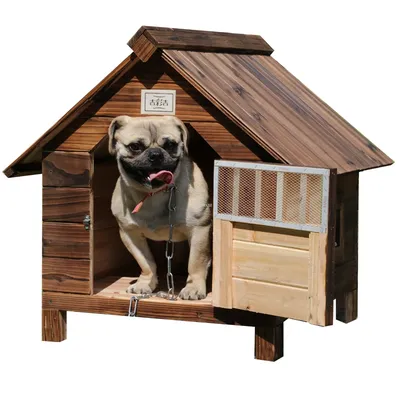 Деревянный домик для собаки №891743 - купить в Украине на Crafta.ua