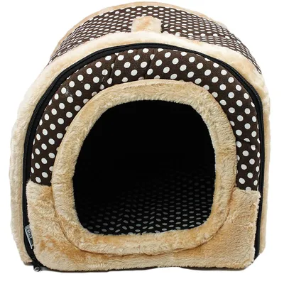 Домик для собаки и кошки, будка для животных мелких пород, дом лежанка для  собак и кошек - купить с доставкой по выгодным ценам в интернет-магазине  OZON (554571375)