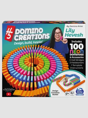 H5 Domino Creations (Neon Set) | Hevesh5 Store