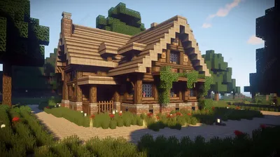 Постройте дом в minecraft со схемой вместе с нами on Craiyon