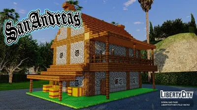 Топ-6 простых идей домов Minecraft