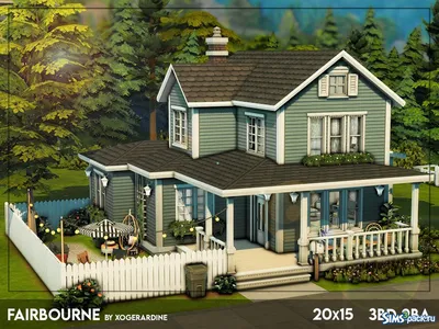 Дома и участки для Симс 4 - скачать бесплатно дома и участки для Sims 4 -  Страница 10