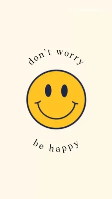 Don't Worry Be Happy written on colorful background Stock Photo by  ©gustavofrazao 59671013