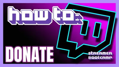 How to Set up Donations on Twitch