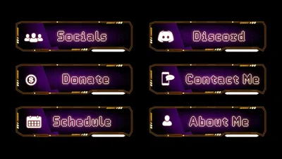 12 Pack Twitch Panels Purple Aesthetic Stream Panels Aesthetic Twitch  Panels About Me, Subscribe, Donate, Discord, Setup, Wishlist...x12 - Etsy