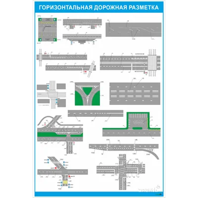 Необычная дорожная разметка