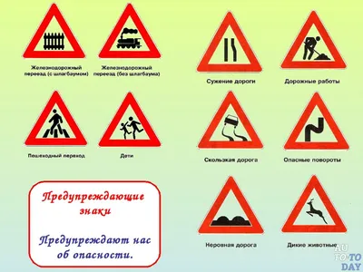 Дорожные знаки с описанием (40 фото)
