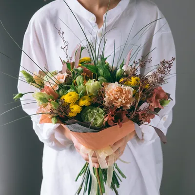 Букет цветов Нежный взгляд - купить по цене 11841 ₽ с доставкой,  Санкт-Петербург