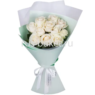 Красно-белый букет цветов за 6235 ₽ с доставкой по Москве