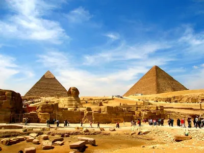 Египет - От древности до наших дней - Пирамида Хеопса