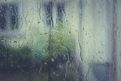 Футажи Капли дождя на стекле - YouTube