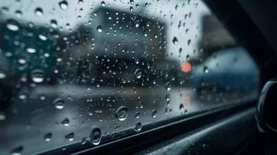 Обои дождь на стекле - 62 фото