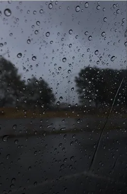 Дождь на стекле | Обои для iphone, Пейзажи, Обои