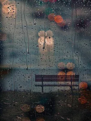 Дождь за окном рисунок - 83 фото
