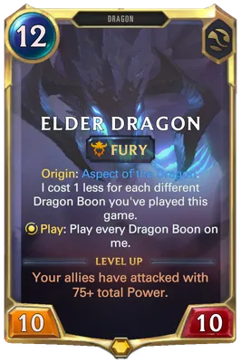 Legends of Runeterra on X: \"The Elder Dragon takes flight. Enter the  dragon's lair as we go Behind the Champion of the Elder Dragon, a LoR  exclusive Champion, and their followers. https://t.co/NFTIHFaaBL\" /