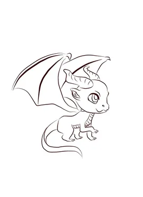 Рисунки Драконов для срисовки: 100 идей - простых, легких, красивых |  Cartoon dragon, Dragon illustration, Funny dragon