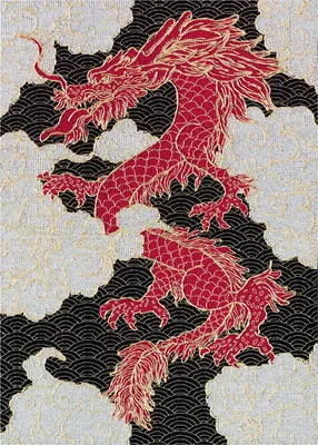 Набор для вышивания крестом PANNA Китайский дракон