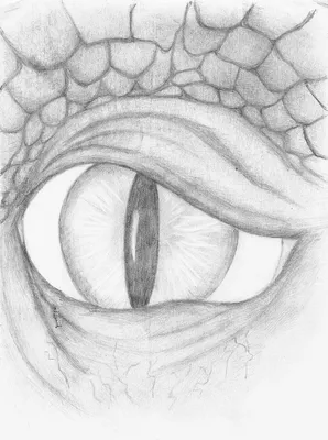 Схема вышивки «карандаш. глаз дракона» (№229386) - Вышивка крестом