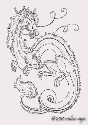 Итоги недели рисования драконов | Пикабу