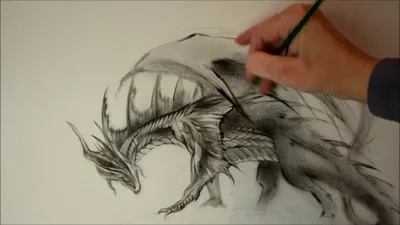 Варианты рисунков драконов | Пикабу