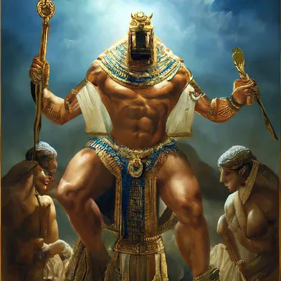 Древнегреческие боги» — создано в Шедевруме