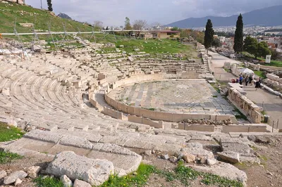 Рисунок древнегреческого театра - 58 фото