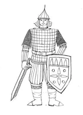 Древнерусский воин, 10 век (св22) - Коллекция Липецк