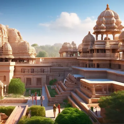 Древняя Индия , прекрасный Джайпур, …» — создано в Шедевруме