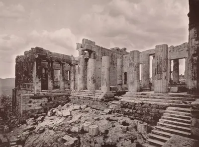 Древние Афины на старых фотографиях.