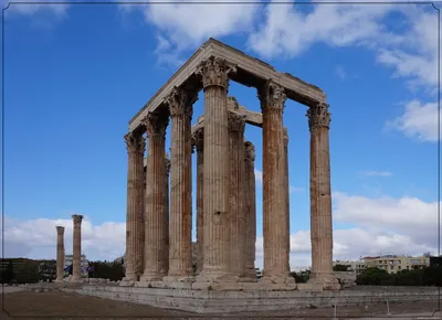 Древние Афины. На Акрополе Парфенон…» — создано в Шедевруме