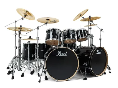 Set Of Realistic Drums With Pedal On White Background. 3d Render Concept Of  Musical Instrument, Drum Machine. Фотография, картинки, изображения и  сток-фотография без роялти. Image 203353119