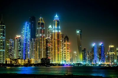 Обои Dubai, UAE Города Дубай (ОАЭ), обои для рабочего стола, фотографии  dubai, uae, города, дубаи , оаэ, ночной, город, дубай, uae, небоскрёбы,  здания Обои для рабочего стола, скачать обои картинки заставки на