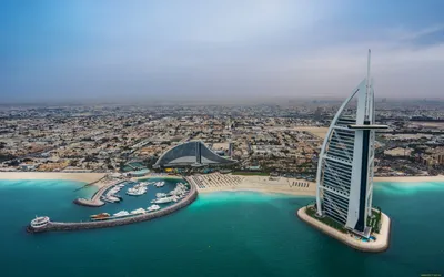 Обои Города Дубай (ОАЭ), обои для рабочего стола, фотографии города, дубай  , оаэ, море, дубай, персидский, залив, панорама, бухта, здания, пляж,  отели, побережье Обои для рабочего стола, скачать обои картинки заставки на