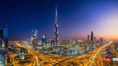 Обои Города Дубай (ОАЭ), обои для рабочего стола, фотографии города, дубай  , оаэ, вечер, огни, дубай, dubai, башня, бурдж-халифа, город Обои для  рабочего стола, скачать обои картинки заставки на рабочий стол.