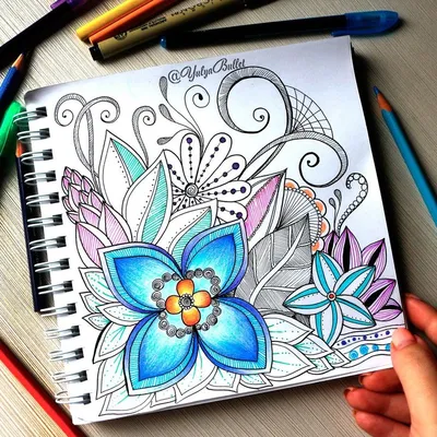 Beautiful Floral Doodles for Inspiration