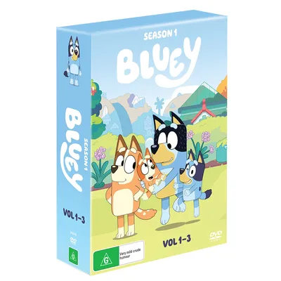 Season 1, Vol 1-3 DVD Boxset - Bluey Official Website