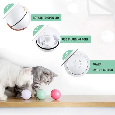 Реалистичная Автоматическая движущаяся мышь Benepaw, чеканка, электрический  звук, котенок, игрушки, интерактивный плюшевый, котенок, игрушки для охоты  на скуку | AliExpress
