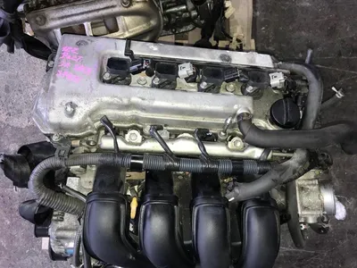 Купить контрактный двигатель из Японии б/у на Toyota Avensis 1ZZ-FE  (ДРОССЕЛЬ ЭЛ.) с доставкой мотора по Москве и России