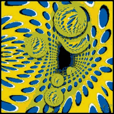 Движущиеся калейдоскоп неоновые цвета» — создано в Шедевруме